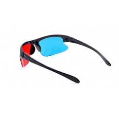 Resin Lens Anaglyphic Red + Cyan 3D Glasses