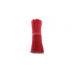 150mm 1007# 28 AWG Lead Wires (1000-Pack) - 150mm, Red: 1000-Pack